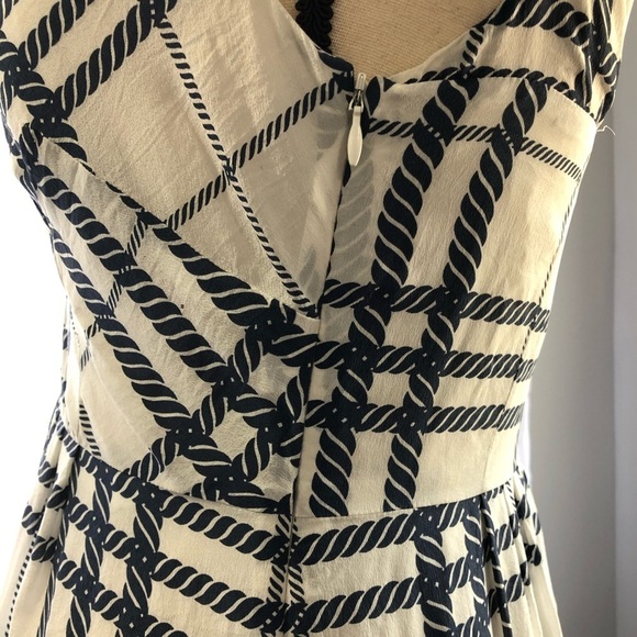 Moulinette Soeurs Anthropologie silk  dress SZ 4 - Picture 7 of 15